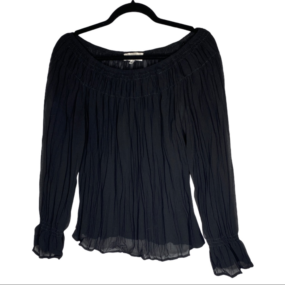 Harlow long sleeve peasant blouse size M - Picture 4 of 13